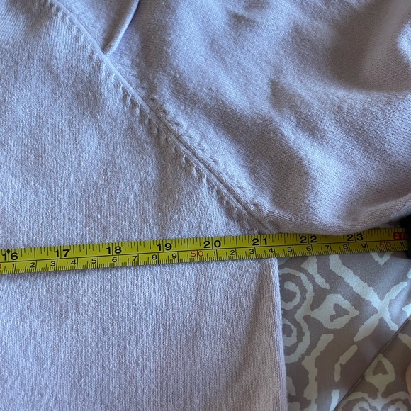 French Connection Light Lavender Oversized Sweater - Size Medium - Picture 10 of 12